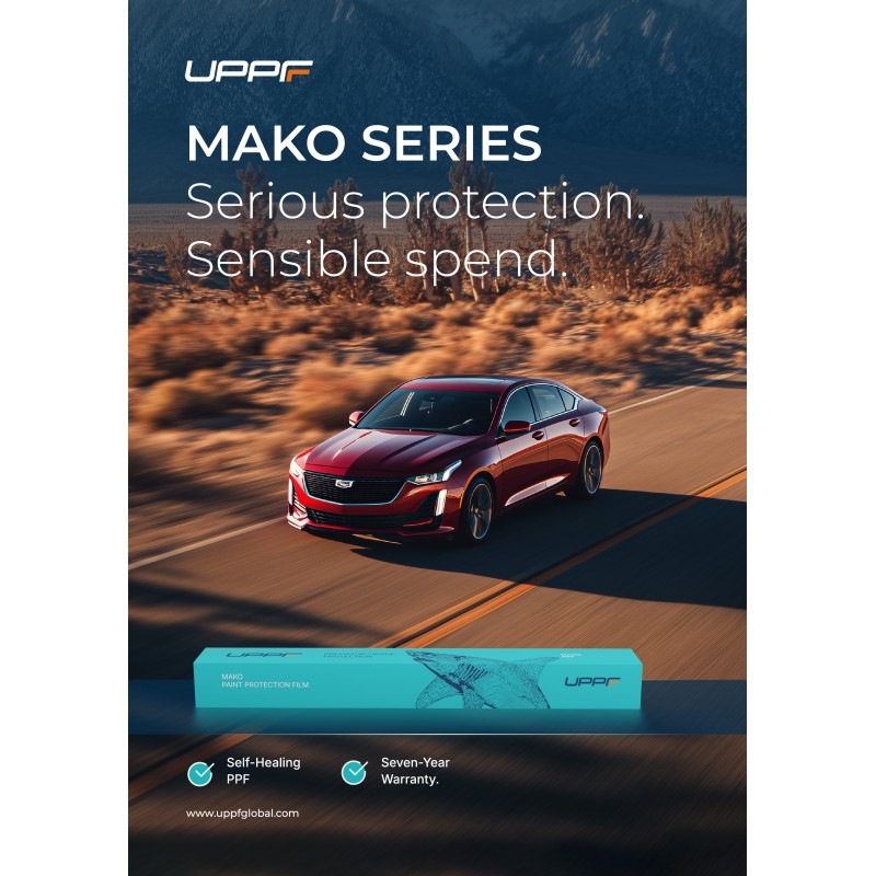UPPF Mako Clear прозрачно PPF защитно фолио за автомобил